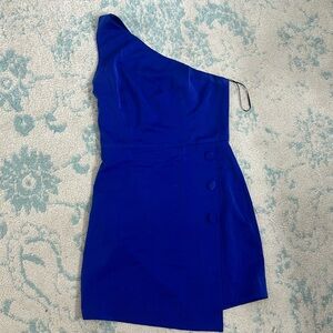 Tere Mini Dress in Bright Cobalt NBD